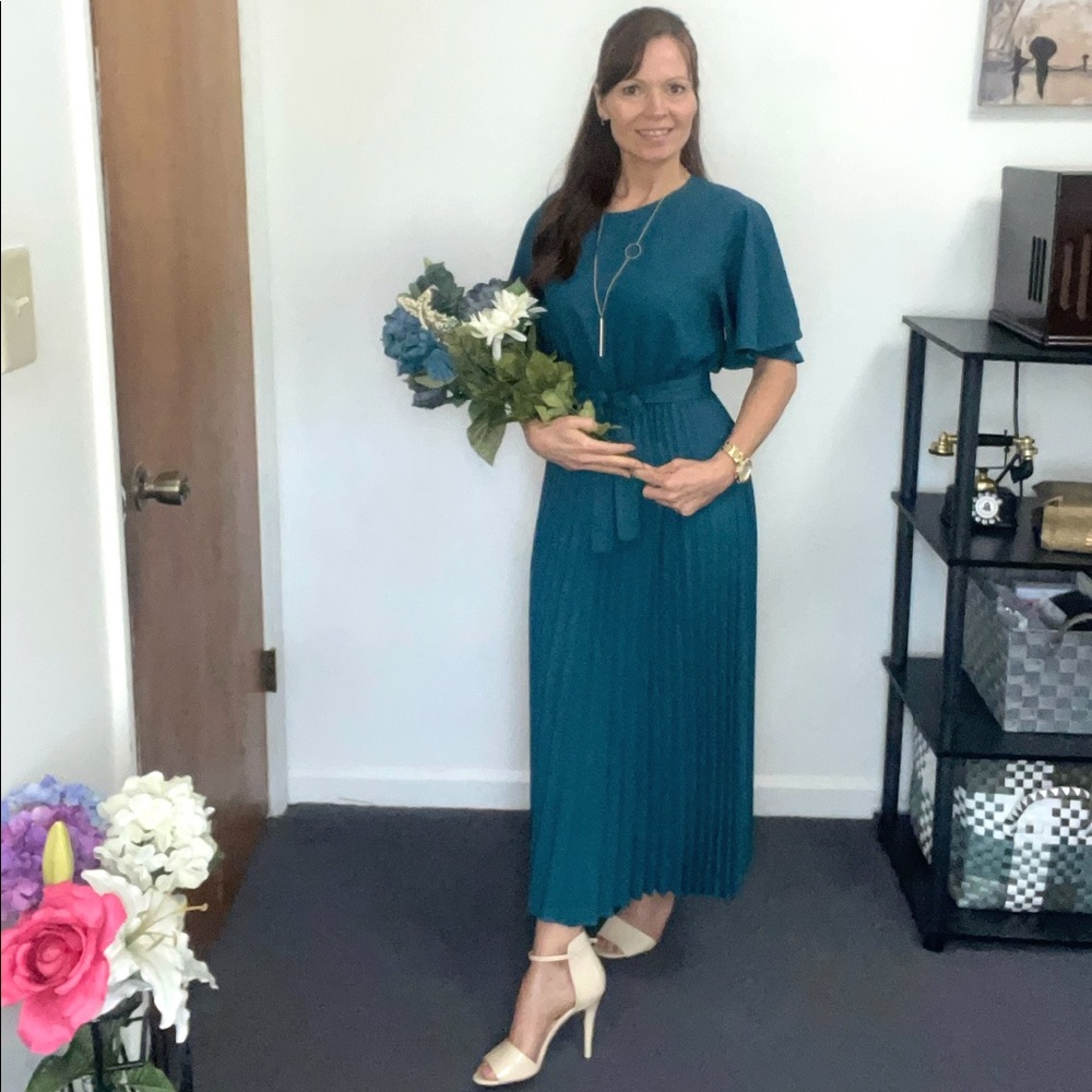 Beautiful jewel toned dress